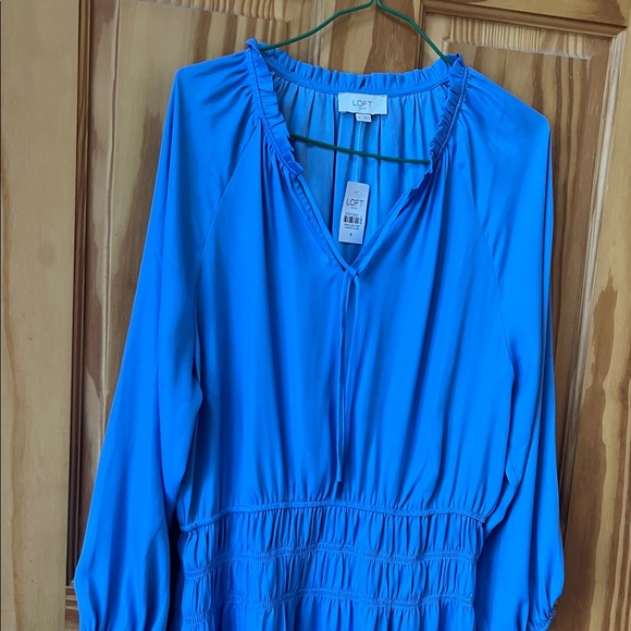 NWT Loft  Delicate Blue Women's Dress - Size 8 - Picture 2 of 11